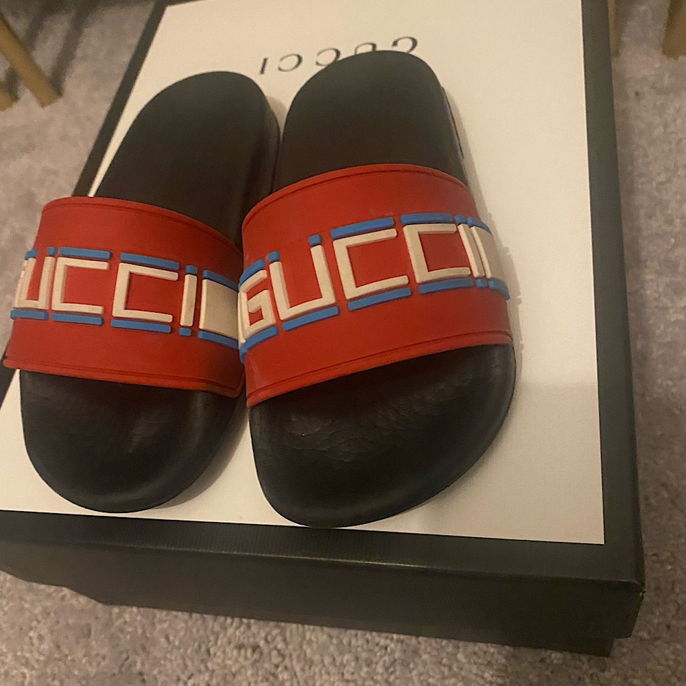 Kids Gucci Pool Slides